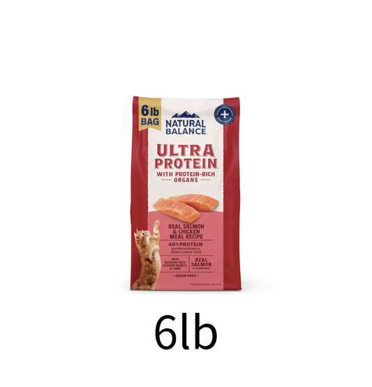 Natural Balance | Ultra Protein 系列 - 頂級三文魚雞肉貓乾糧 - Lantau Pet