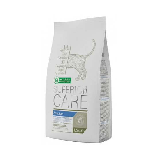 Nature's Protection | Superior Care 黑酵母（雞+火雞+鴨）成貓乾糧 1.5kg - Lantau Pet