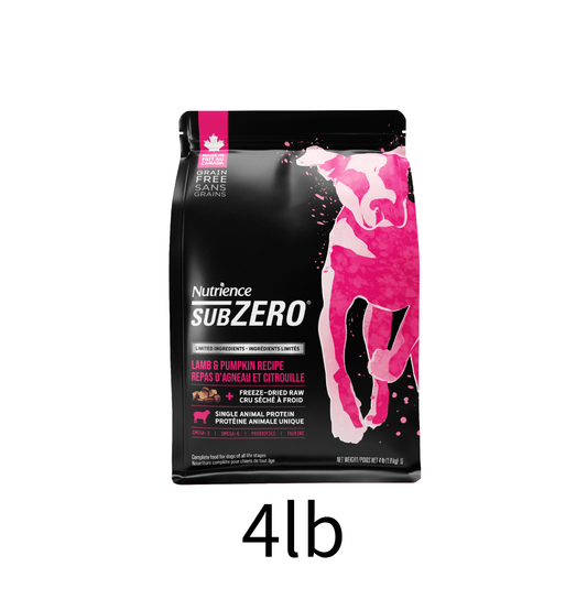 Nutrience | 單一動物蛋白系列無穀物羊肉南瓜全犬配方 4lb