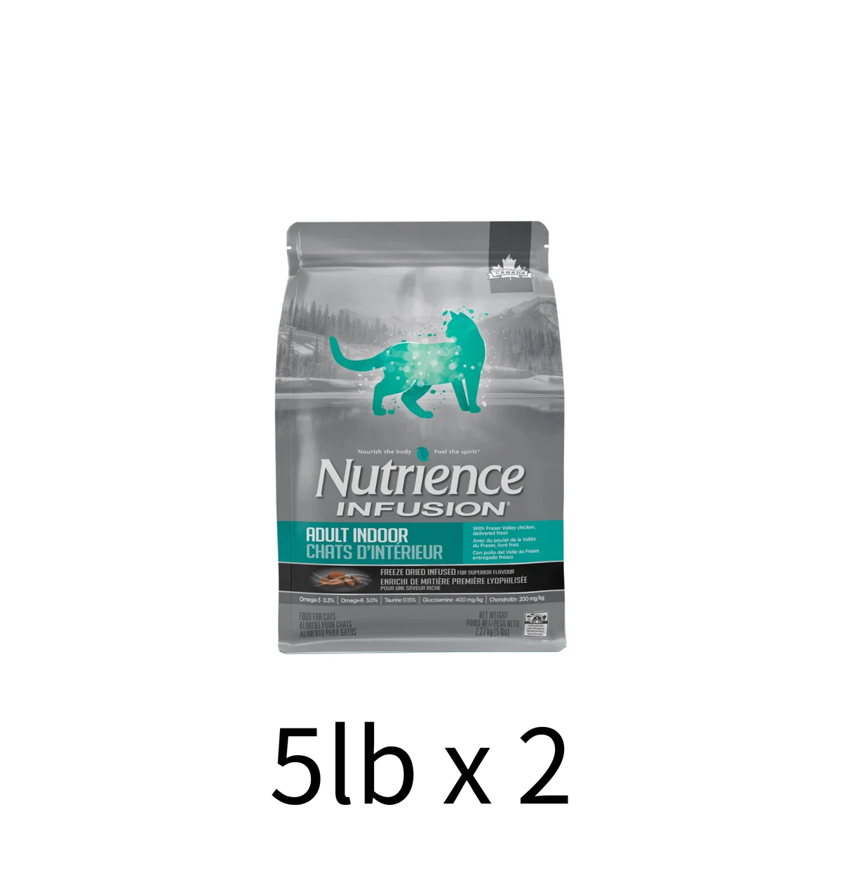 Nutrience | Infusion 系列凍乾外層鮮雞肉室内貓乾糧 - Lantau Pet