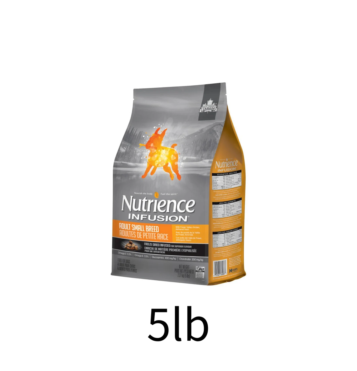 Nutrience | Infusion 系列凍乾外層鮮雞肉小型成犬狗乾糧 5lb - Lantau Pet