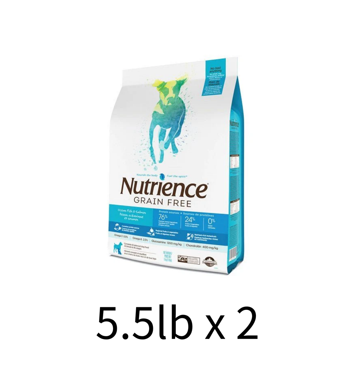 Nutrience | Grain Free 系列多種魚狗乾糧 - Lantau Pet