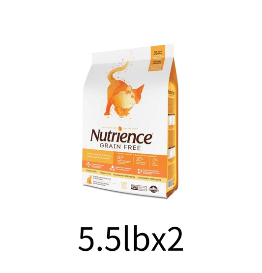 Nutrience | Grain Free 系列火雞+雞肉+鯡魚貓乾糧 - Lantau Pet