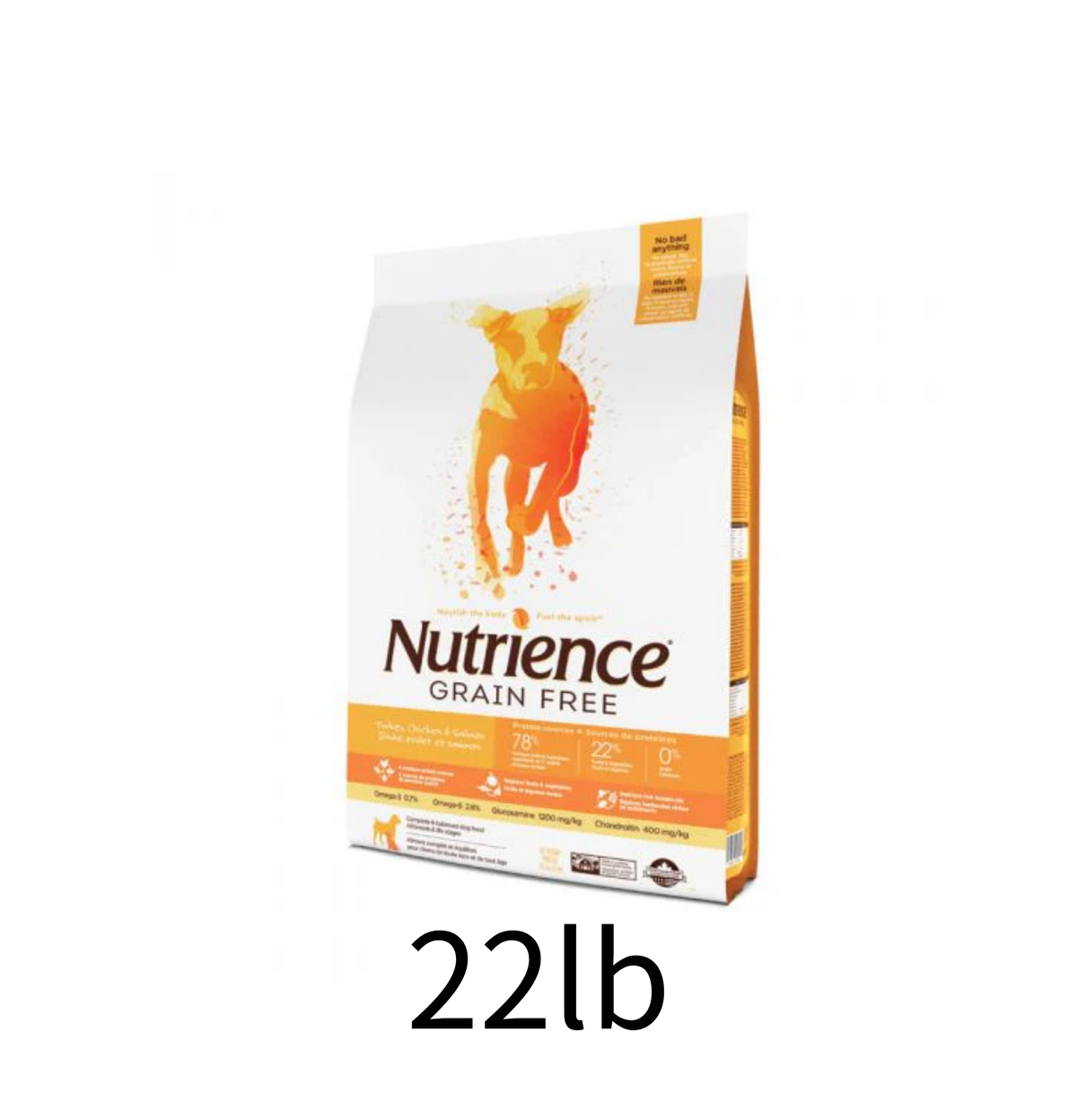 Nutrience | Grain Free 系列火雞+雞肉+鯡魚狗乾糧 - Lantau Pet