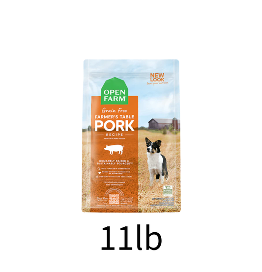 Open Farm | 無穀物豚肉蔬菜配方狗乾糧 11lb