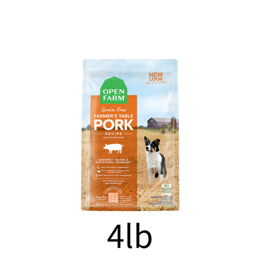 Open Farm | 無穀物豚肉蔬菜配方狗乾糧 4lb
