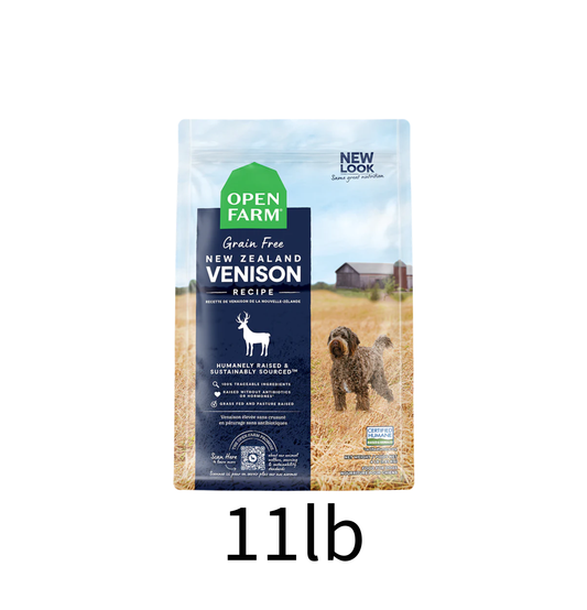 Open Farm | 無穀物紐西蘭鹿肉配方狗乾糧 11lb
