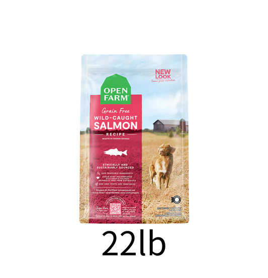 Open Farm | 無穀物野生三文魚配方狗乾糧 22lb