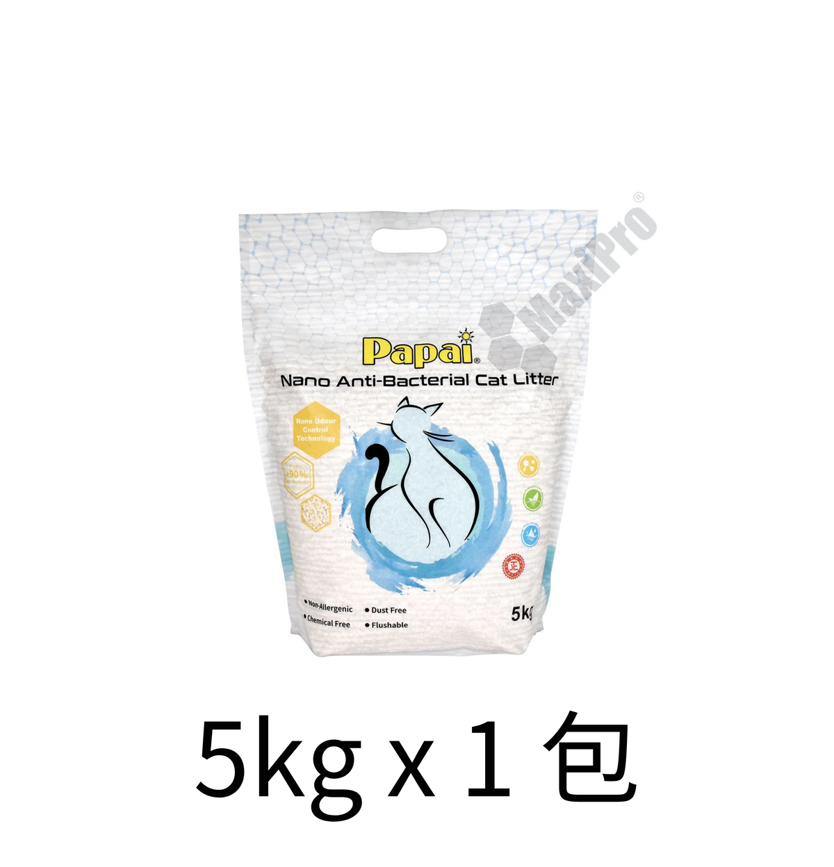 Papai | 納米抗菌豆腐貓砂 (5kg) - Lantau Pet