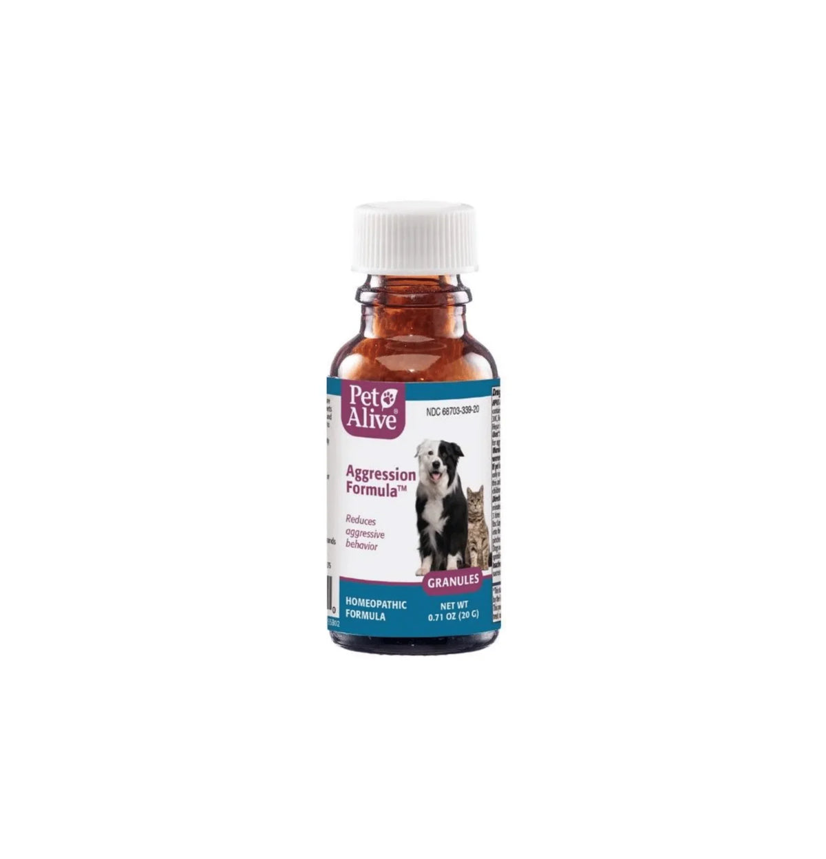 PetAlive | Aggression Formula 舒緩寵物情緒 1oz（貓狗食用） - SugarPet