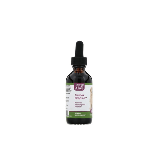 PetAlive | Cushex Drops - S 針對腎上腺及腦下垂體健康 59ml（貓狗食用） - SugarPet