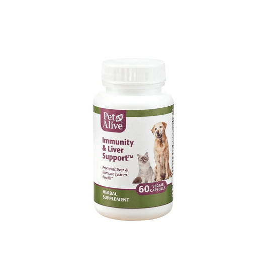 PetAlive | Immuniy & Liver Support 維持肝功能及免疫系統 60粒（貓狗食用） - SugarPet