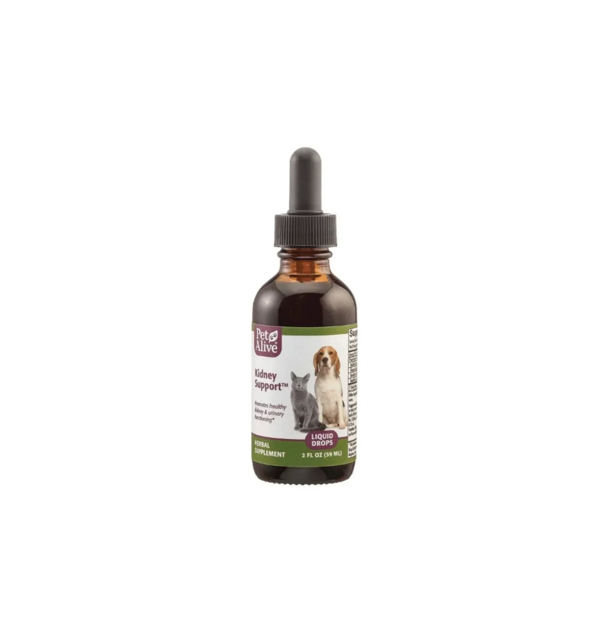 PetAlive | Kidney Support 維持腎臟技能及平衡循環 59ml（貓狗食用） - SugarPet