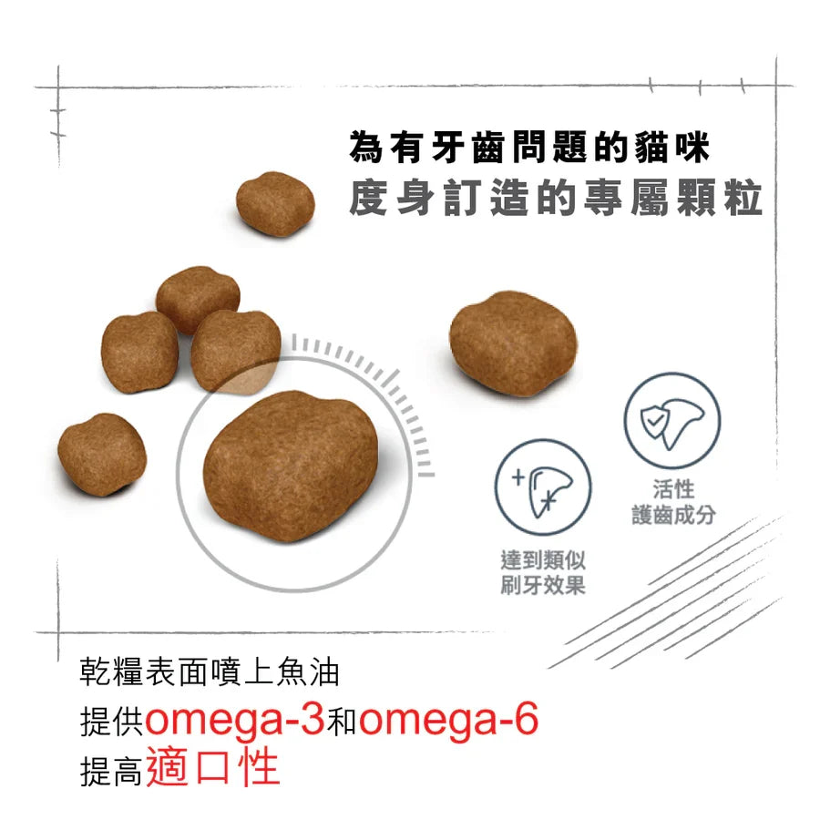 Royal Canin | Dental Care 高效潔齒加護配方貓乾糧 3.5kg