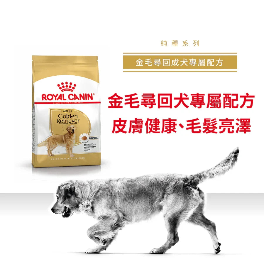 Royal Canin | 金毛尋回成犬專屬配方狗乾糧 12kg