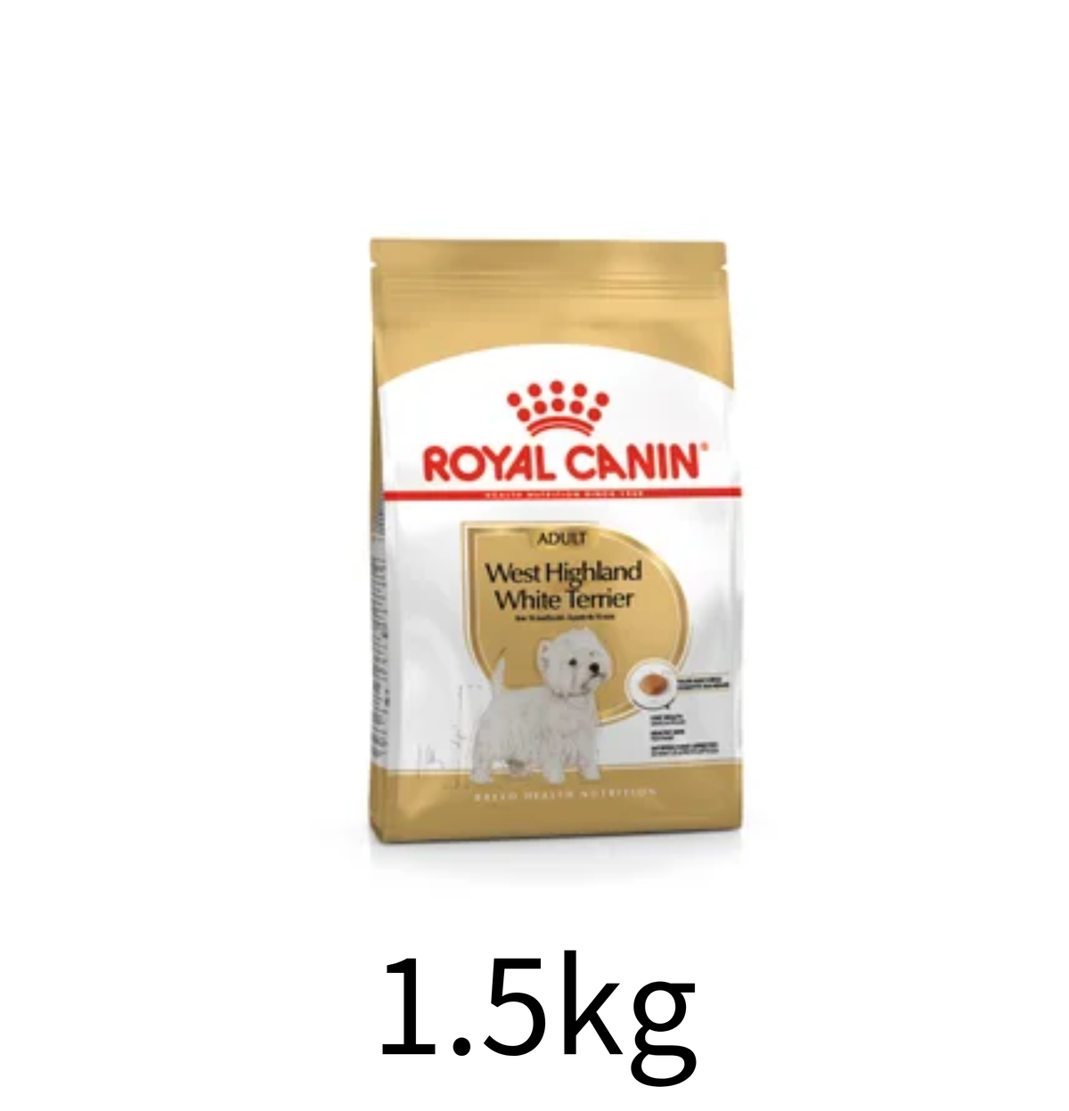 Royal Canin | 西高地白爹利成犬專屬配方狗乾糧 1.5kg