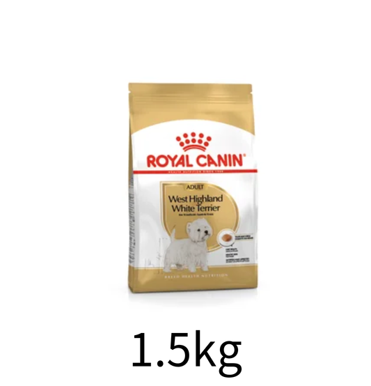 Royal Canin | 西高地白爹利成犬專屬配方狗乾糧 1.5kg