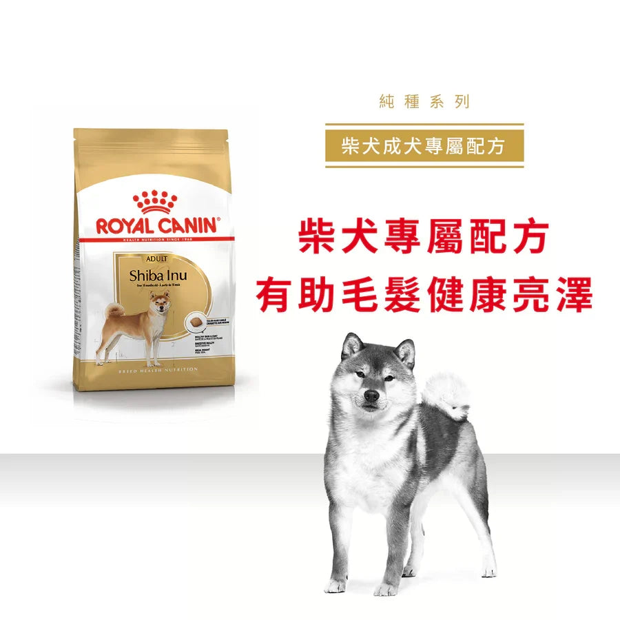 Royal Canin | 柴犬成犬專屬配方狗乾糧 4kg