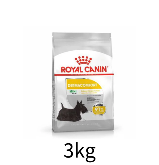 Royal Canin | Mini Dermacomfort 小型犬皮膚舒緩加護配方狗乾糧 3kg
