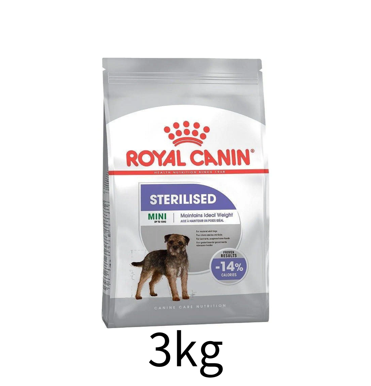 Royal Canin | Mini Sterilised 小型犬絕育加護配方狗乾糧 3kg