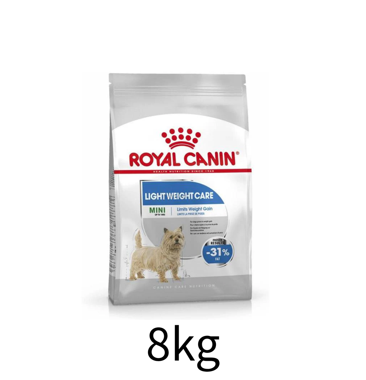 Royal Canin | Mini Light Weight Care 小型犬體重控制加護配方狗乾糧 8kg