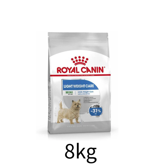 Royal Canin | Mini Light Weight Care 小型犬體重控制加護配方狗乾糧 8kg