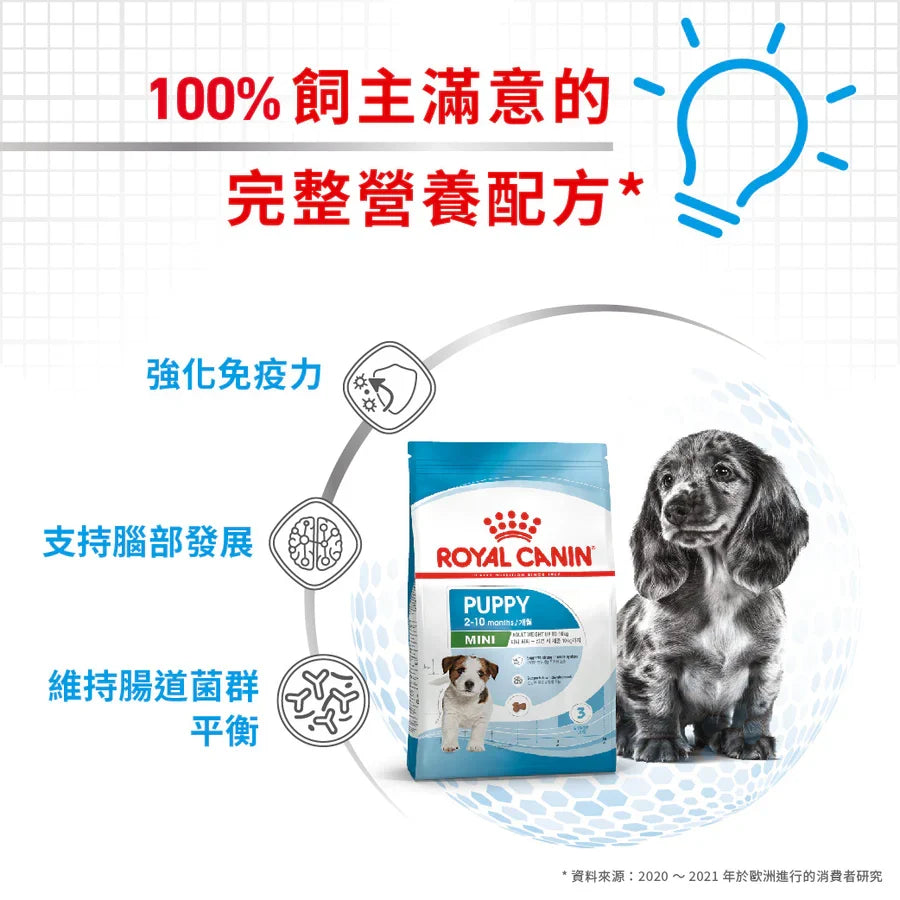 Royal Canin | 小型幼犬營養配方狗乾糧 4kg