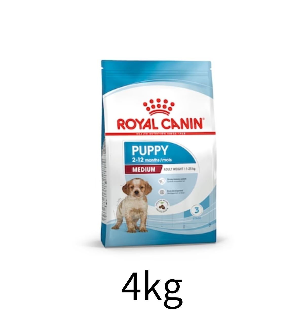 Royal Canin | 中型幼犬營養配方狗乾糧 4kg