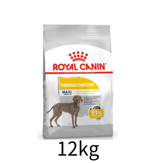 Royal Canin | Maxi Dermacomfort 大型犬皮膚舒緩加護配方狗乾糧 12kg