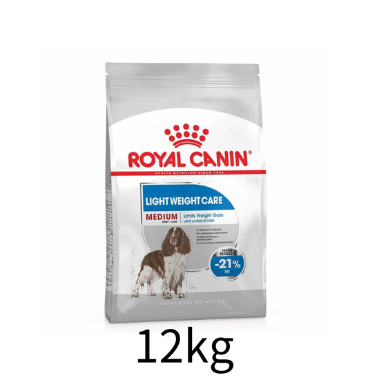 Royal Canin | Medium Light Weight Care 中型犬體重控制加護配方狗乾糧 12kg