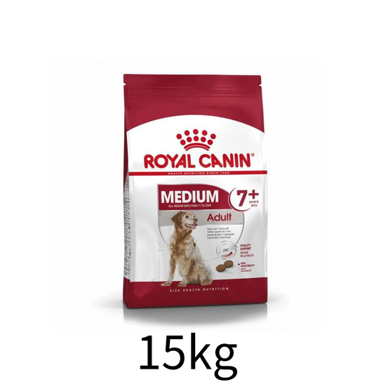 Royal Canin | 中型成犬7+營養配方 Medium Adult 7+ 狗乾糧 15kg