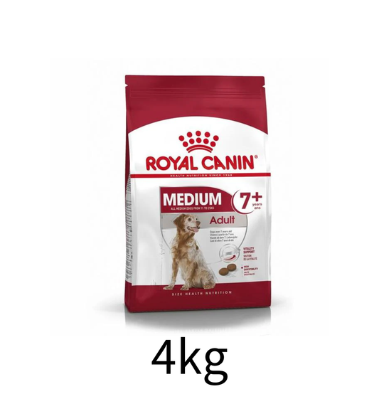 Royal Canin | 中型成犬7+營養配方 Medium Adult 7+ 狗乾糧 4kg