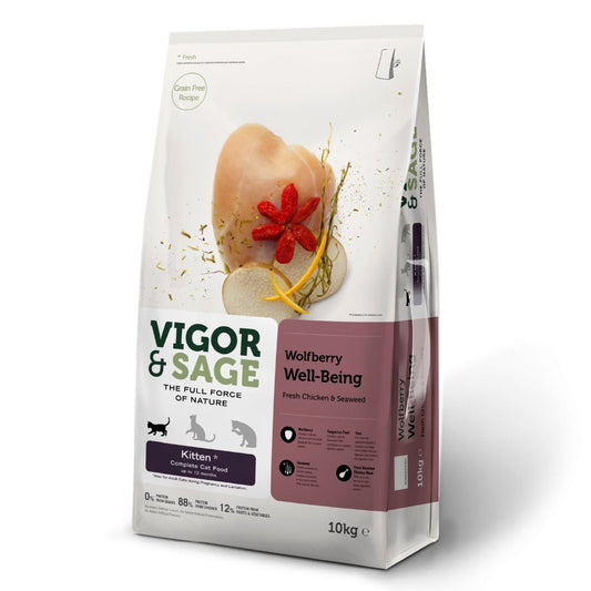 Vigor & Sage | 無穀物枸杞健體幼貓糧 - Lantau Pet