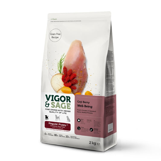 Vigor & Sage | 無穀物枸杞健體幼犬糧 - Lantau Pet