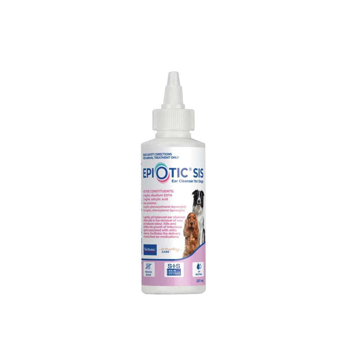 Virbac | 全新升級配方洗耳水 125ml（貓狗適用） - Lantau Pet