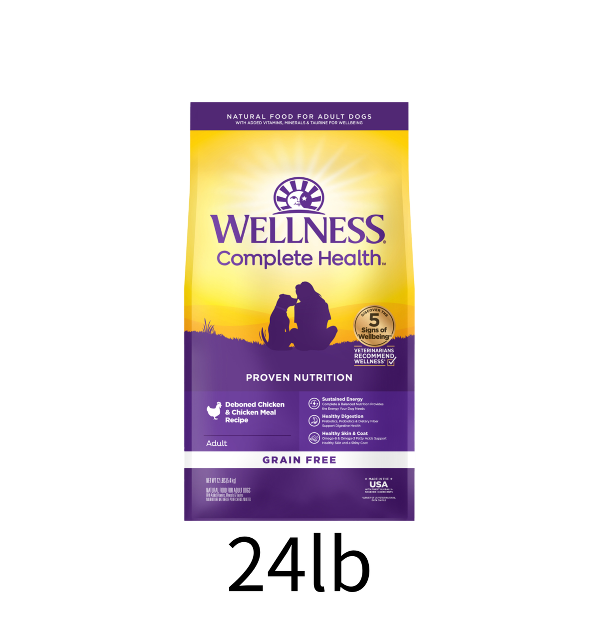 Wellness | Complete Health 無穀物雞肉狗乾糧 24lb