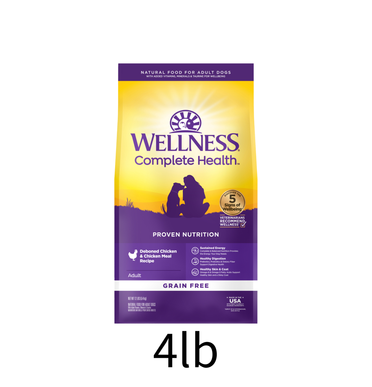 Wellness | Complete Health 無穀物雞肉狗乾糧 4lb