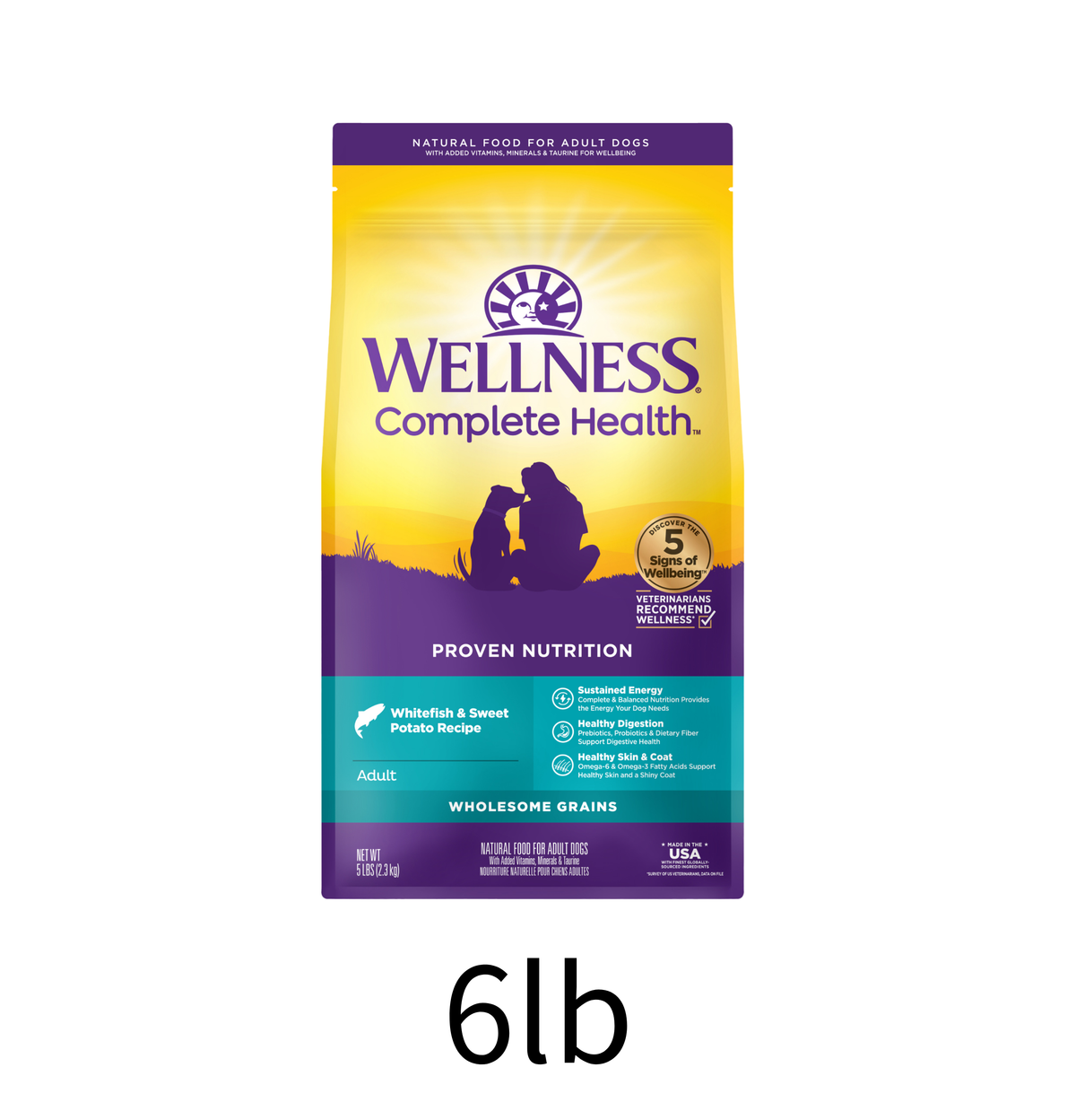 Wellness | Complete Health 鮮魚甜薯配方狗乾糧 6lb
