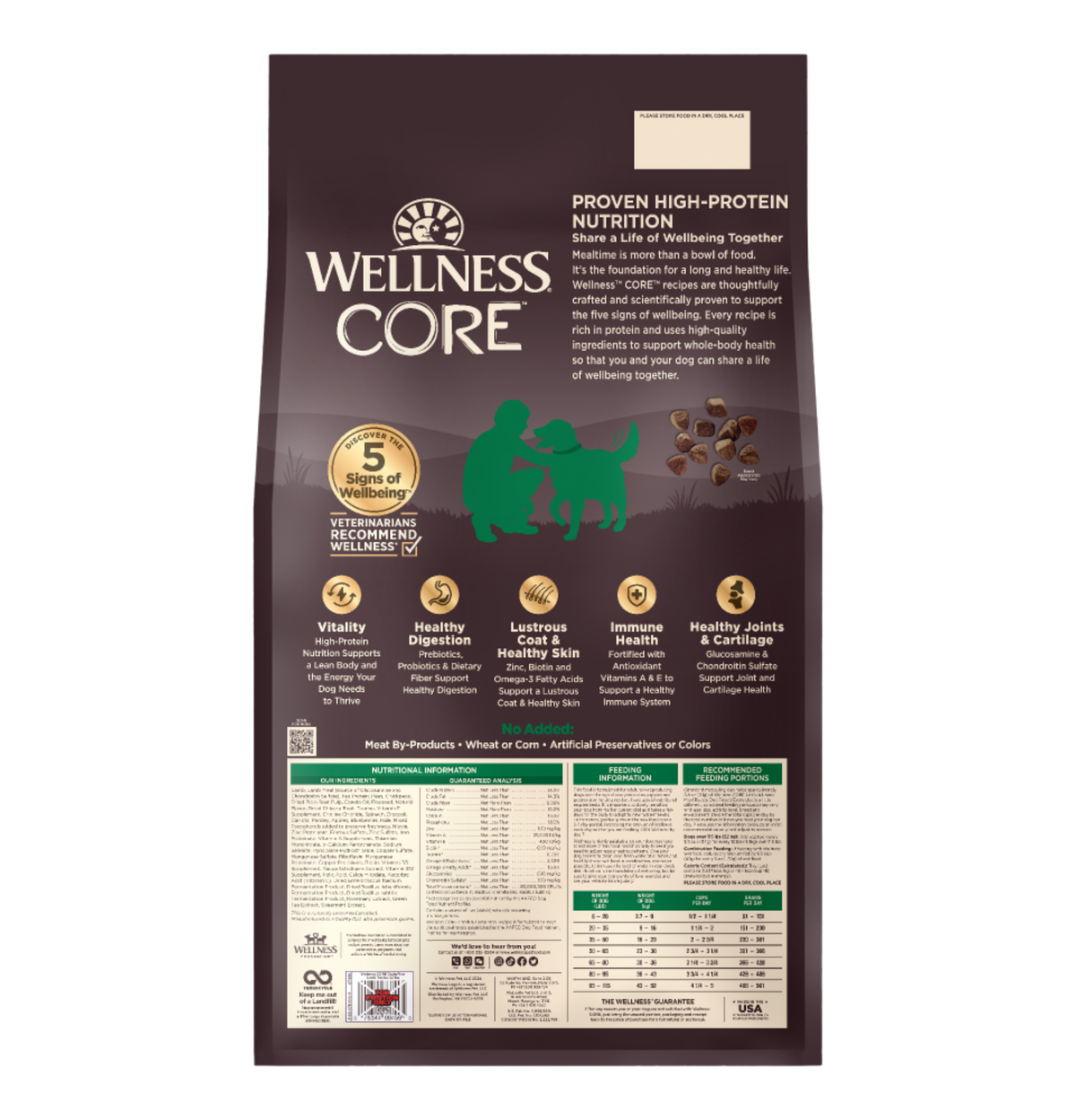 Wellness | Core 無穀物成犬羊肉滋補食譜狗乾糧 22lb