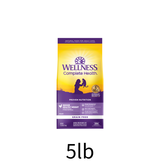 Wellness | Complete Health 無穀物室內貓體重控制貓乾糧 5lb