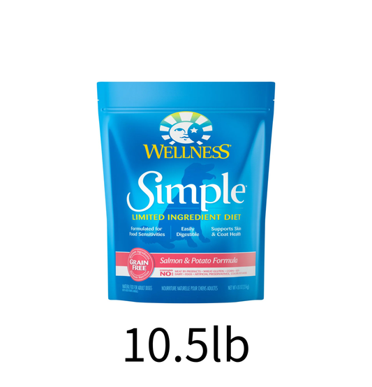 Wellness | Simple 三文魚單一蛋白質狗乾糧 - SugarPet