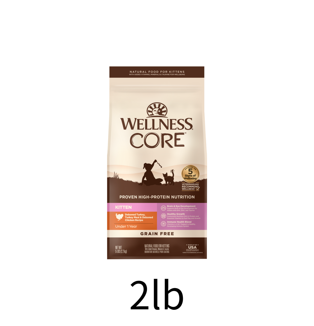 Wellness | Core 無穀物幼貓糧 2lb