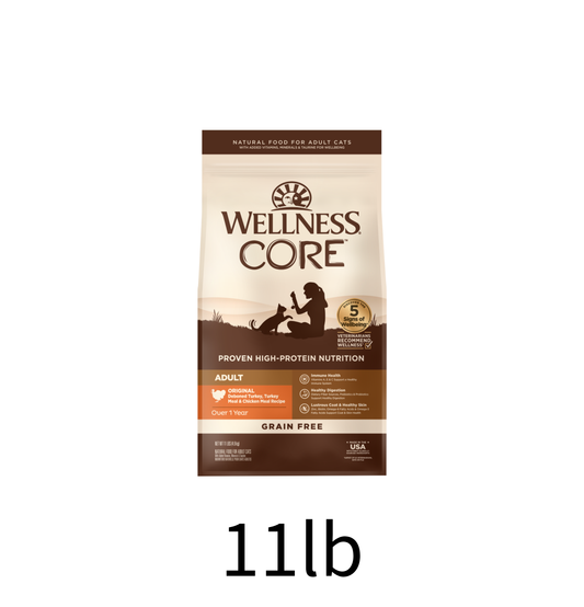 Wellness | Core 無穀物經典原味火雞拼雞肉貓乾糧 11lb