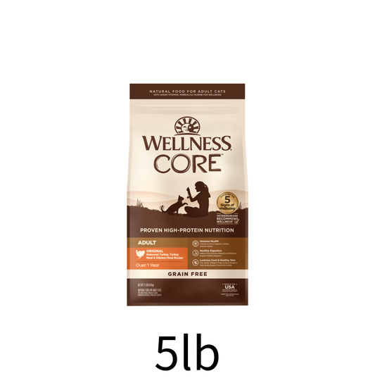 Wellness | Core 無穀物經典原味火雞拼雞肉貓乾糧 5lb