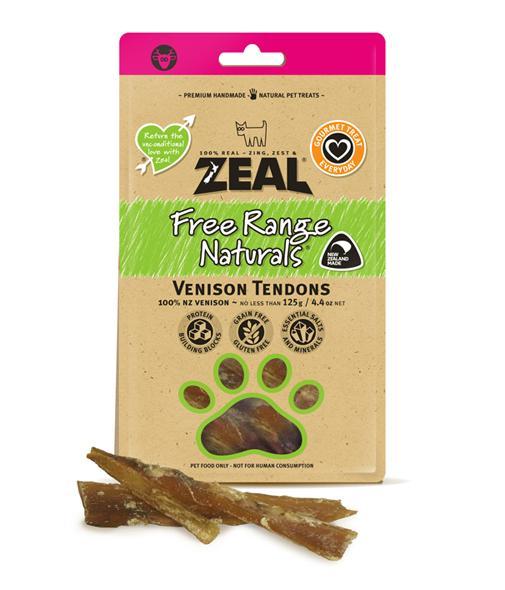 Zeal | 鮮鹿筋 125g - Lantau Pet