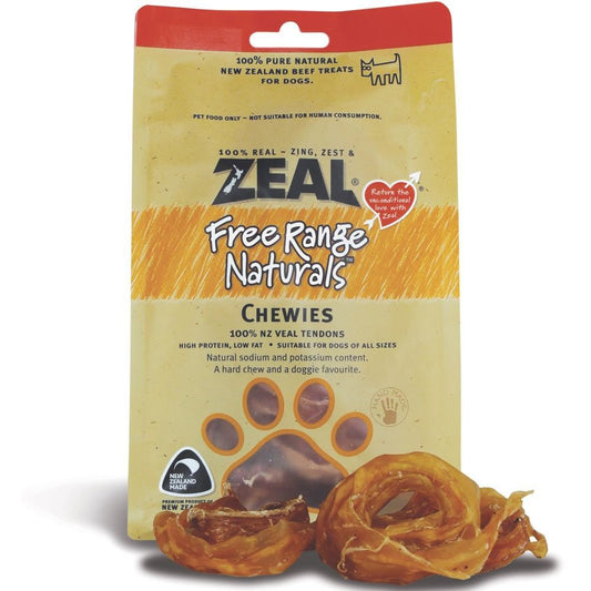 Zeal | 紐西蘭牛仔筋圈 125g - Lantau Pet