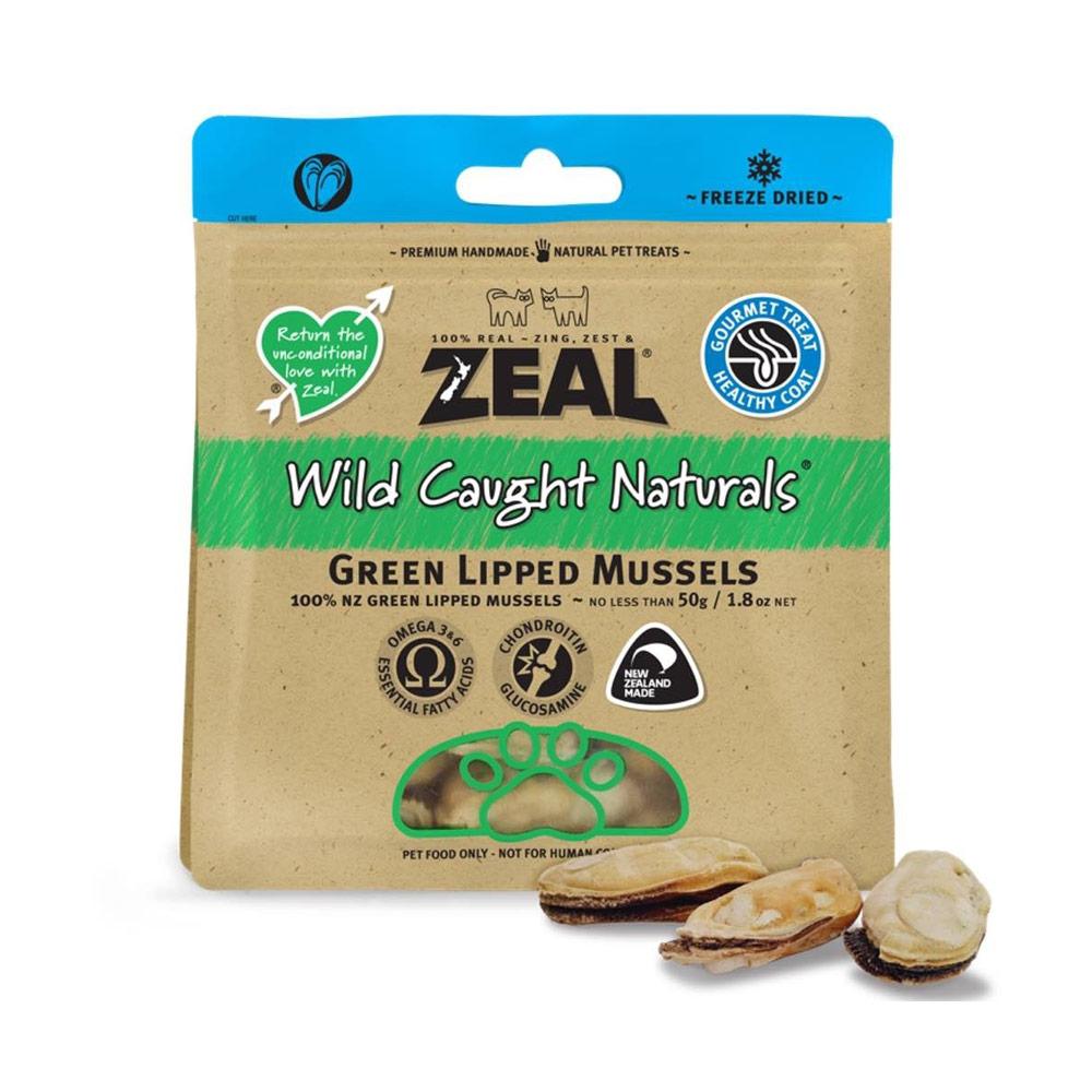 Zeal | 綠唇青口乾 50g - Lantau Pet