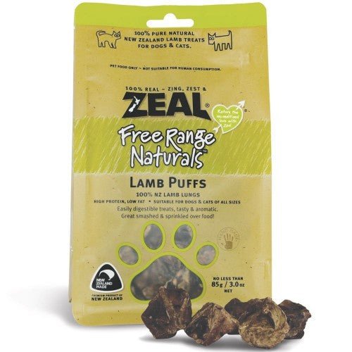 Zeal | 羊肺粒 85g - Lantau Pet