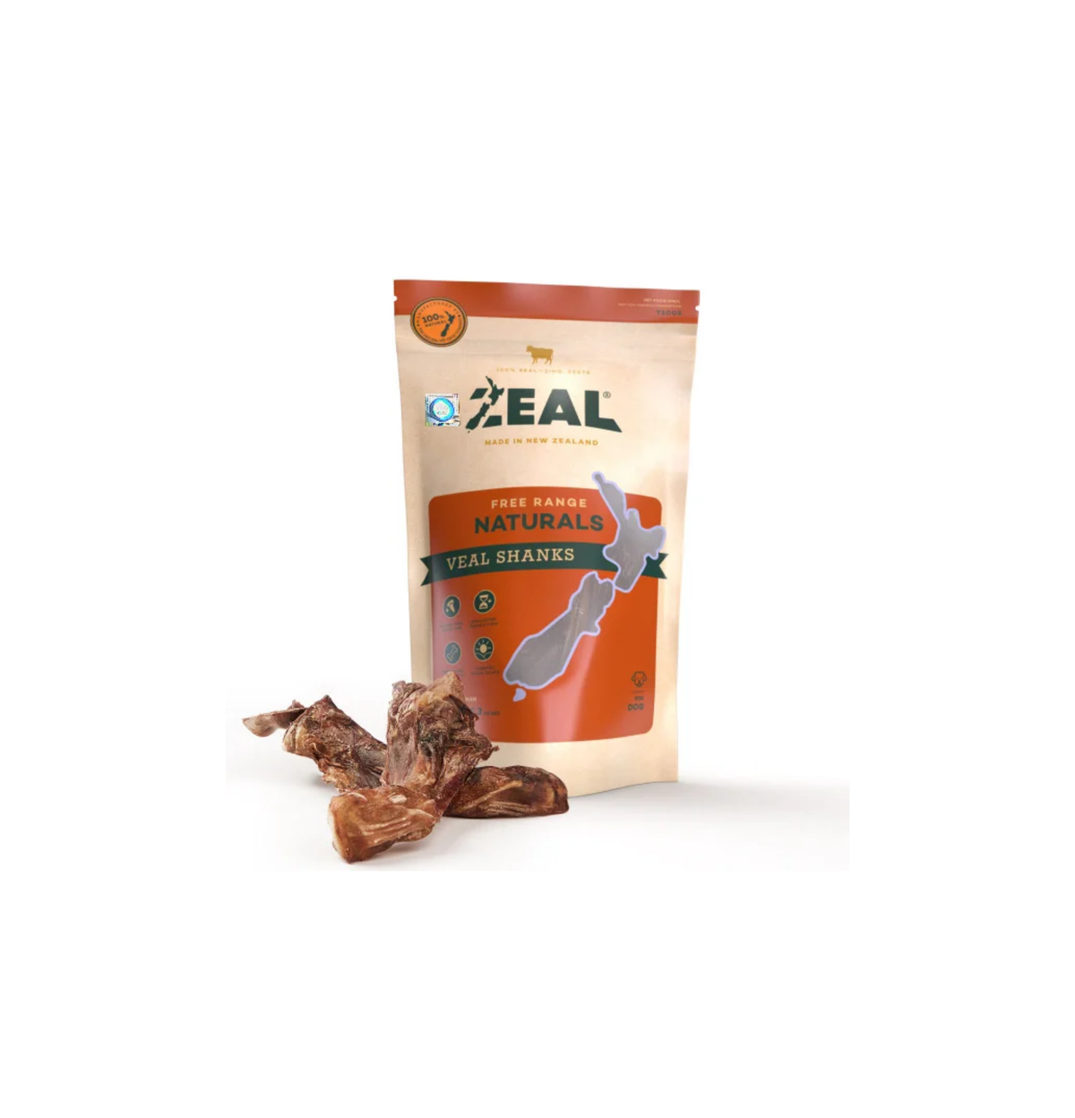 Zeal | 牛仔小腿骨 150g - Lantau Pet
