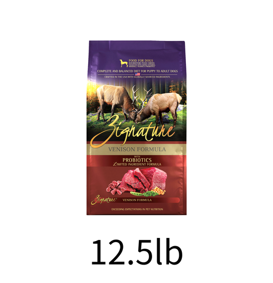 Zignature | 鹿肉狗乾糧 - Lantau Pet